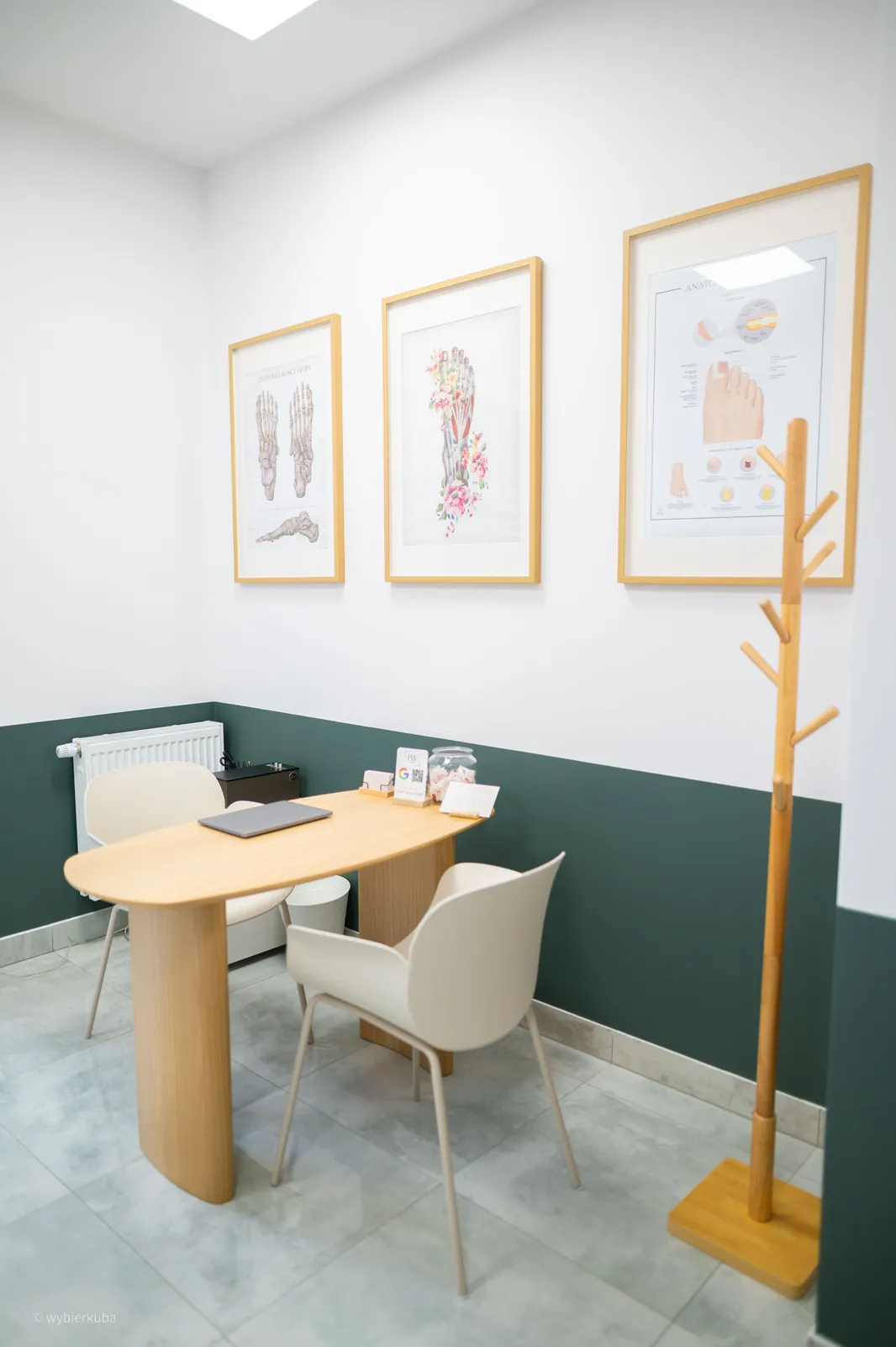 Nowoczesne stanowisko zabiegowe w gabinecie podologicznym Ewa Wszołek Katowice